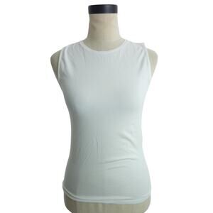 Everlane Cotton Tank S White Sleeveless Top